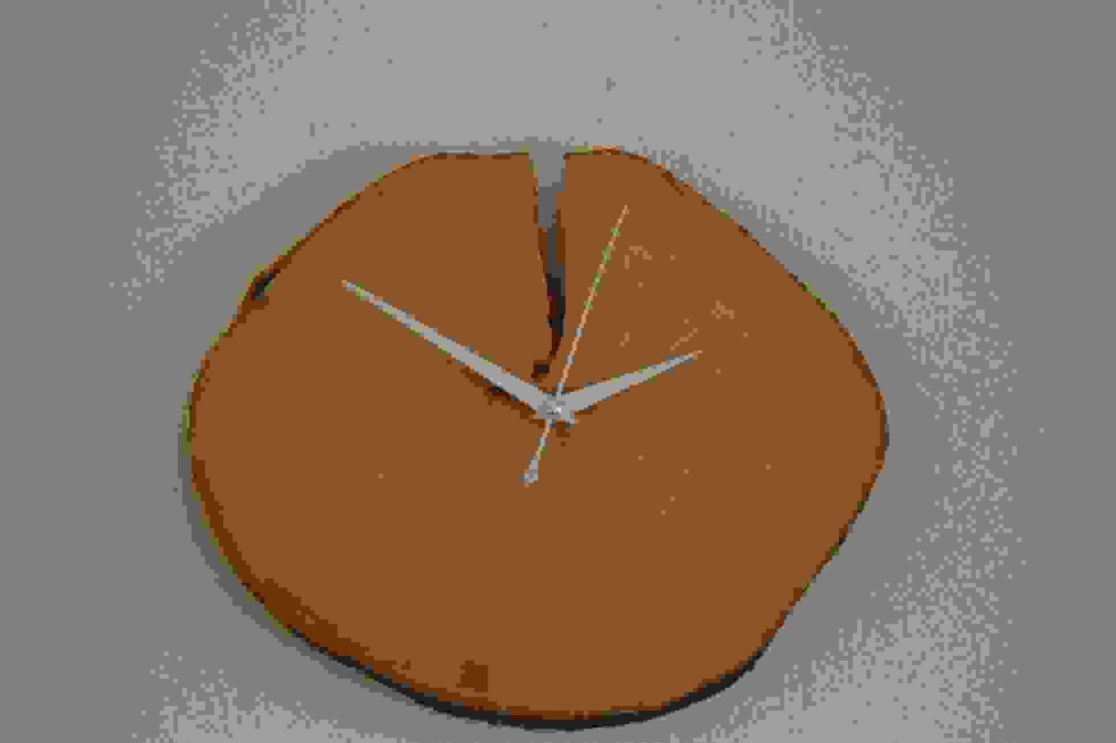 Wanduhr Holz Uhr Mit Uhrwerk Zum Selbstgestalten Viereckig In Cool von Wanduhr Holz Selber Machen Bild