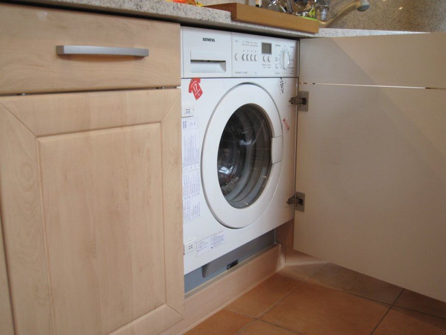 Waschmaschine In Küche Integrieren Avec Badmöbel Mit Integrierter von Waschmaschine In Küche Verstecken Photo