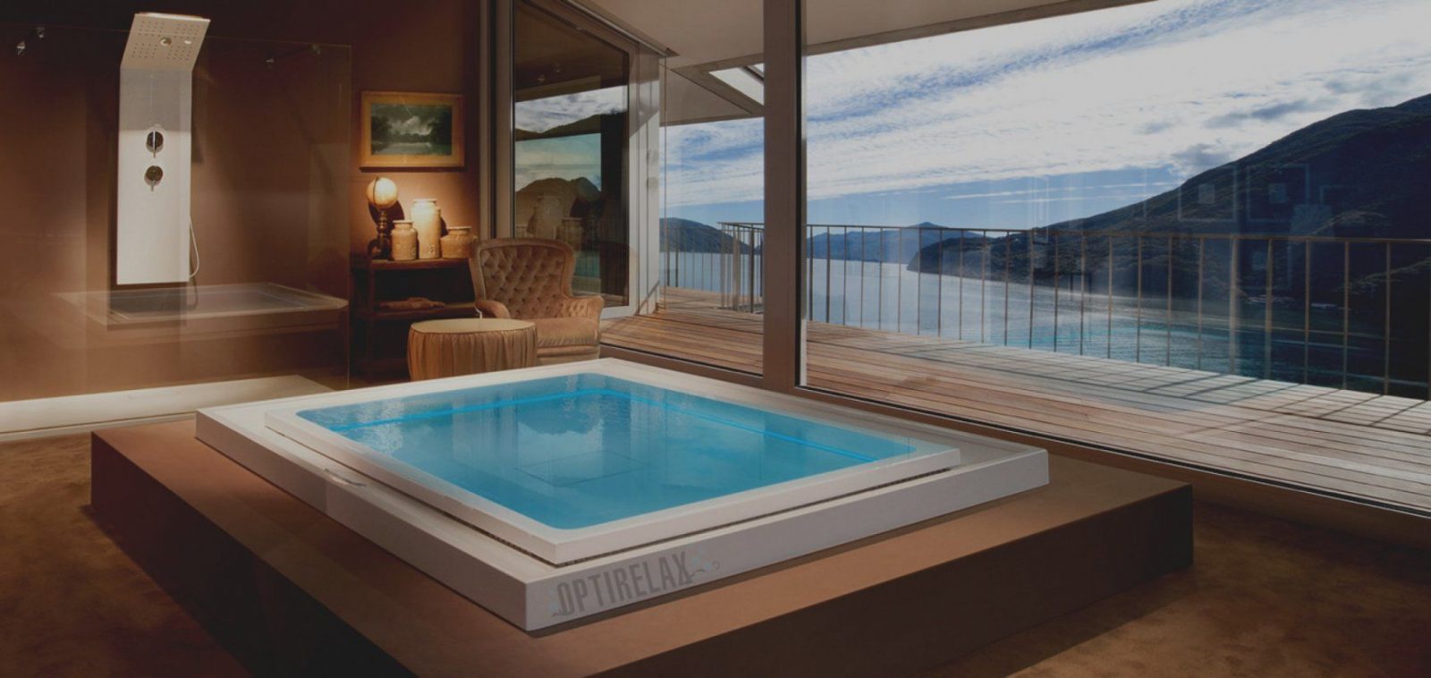 Wunderbare Luxus Badezimmer Mit Whirlpool Modern Bolashak Info von Luxus Badezimmer Mit Whirlpool Bild