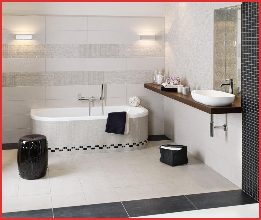 Außergewöhnliche Badezimmer 621624 Bad Fliesen Schwarz Weiß von Badezimmer Fliesen Ideen Schwarz Weiß Bild