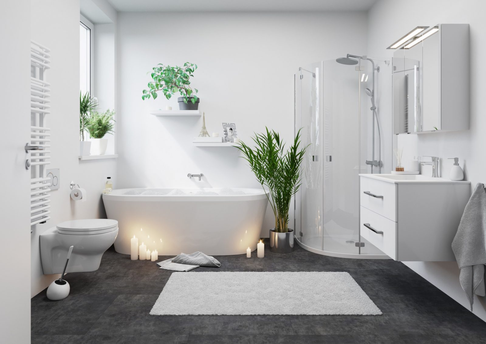 Badezimmer Dekorieren – Wohlfühlatmosphäre Im Bad  Obi von Badezimmer Verschönern Dekoration Photo