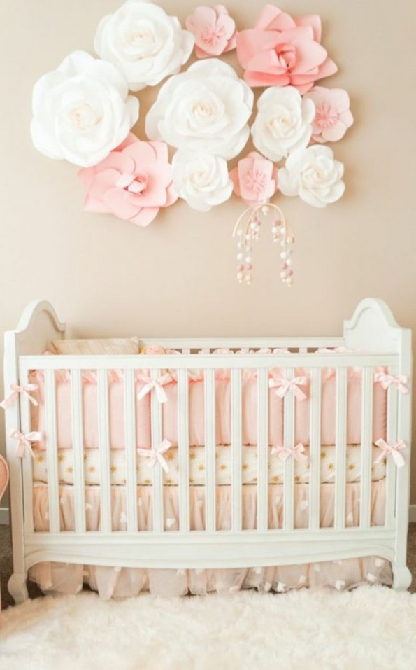 ▷ 1001+ Ideen Für Babyzimmer Mädchen  Babyco  Babyzimmer von Babyzimmer Für Mädchen Bild